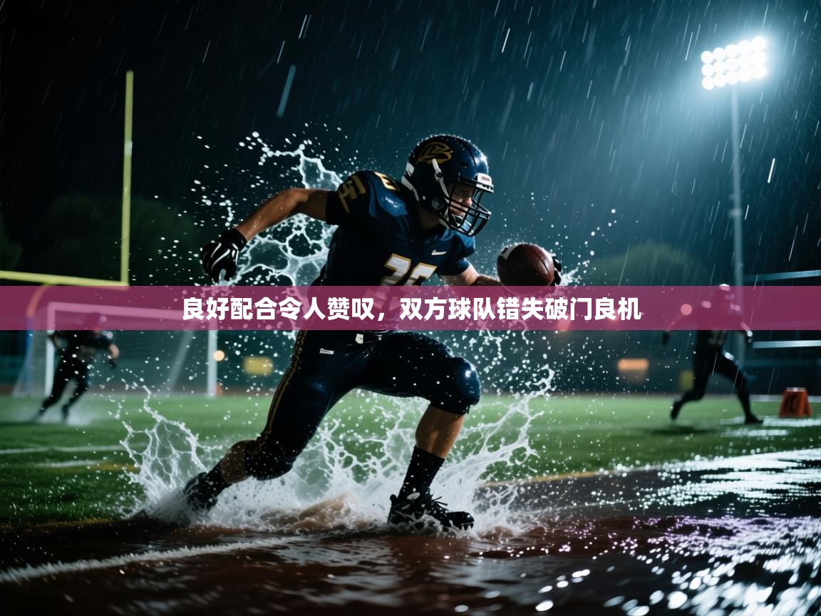 良好配合令人赞叹，双方球队错失破门良机